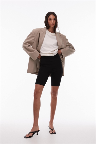 Простые укороченные леггинсы артикул 141733275