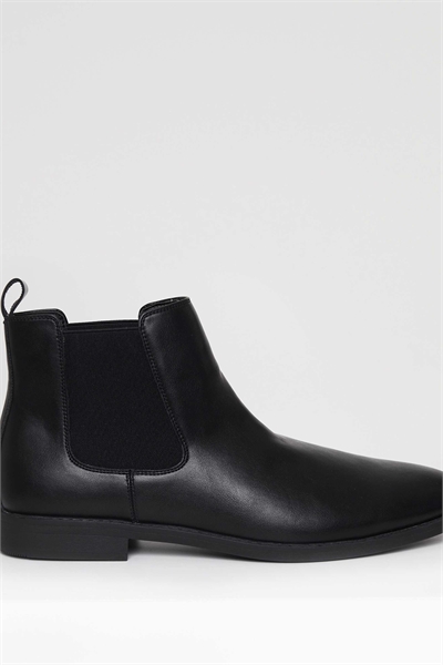 Ботинки-челси из искусственной кожи без шнурков артикул 152717864