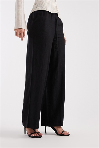 Брюки с широкими брючинами под льняной вид co-ord артикул 155941601