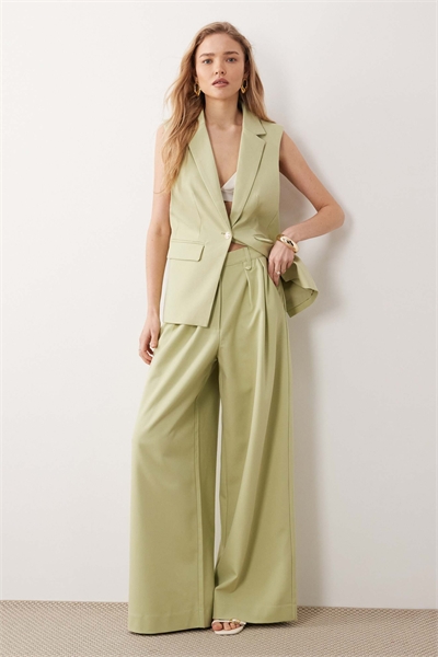 Брюки с высокой талией co-ord артикул 154692062