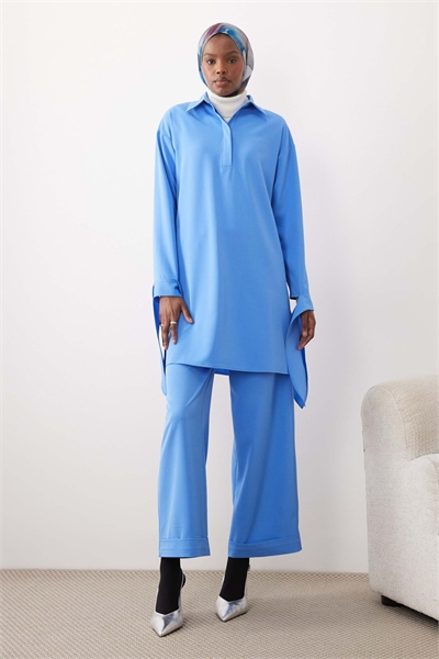 Комплект из узких брюк артикул 155319295