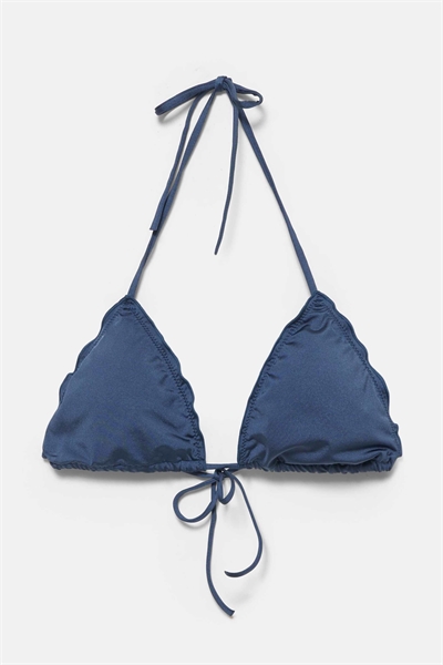 Бюстгальтер-треугольник с рюшами артикул 155811953