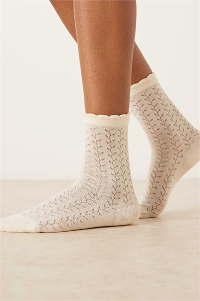 Носки с оборками из ткани «пойнтелл» артикул 152929813