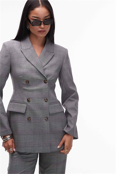 Костюм с блейзером свободного кроя на двойной застежке, сшитый на заказ артикул 147765247