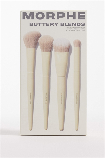 Набор из 4 кистей для лица «Buttery Blends» артикул 155585767