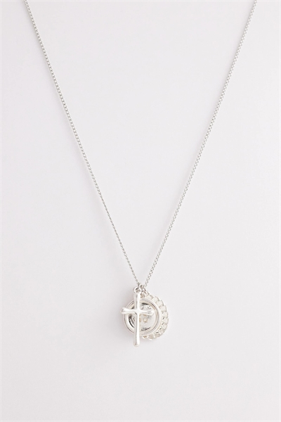 Кулон в виде креста унисекс артикул 154100877