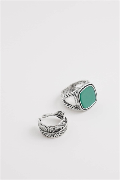 Универсальное кольцо с перьями, 2 шт. в наборе артикул 154177789