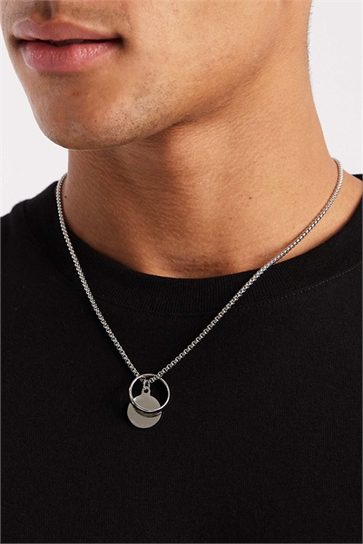 Колье с несколькими подвесками артикул 152381705