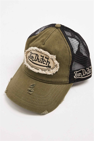 Джинсовая кепка-тракер артикул 153527213