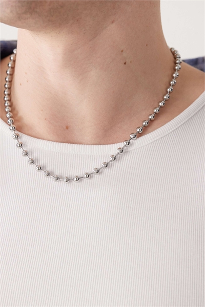 Ожерелье с шариковой цепочкой артикул 152382752