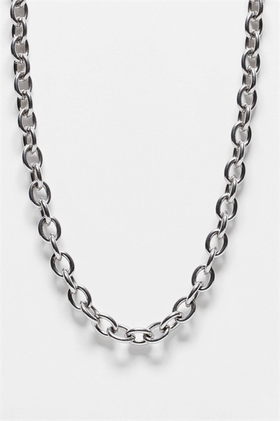 Колье с массивной цепочкой в форме буквы T артикул 152901019