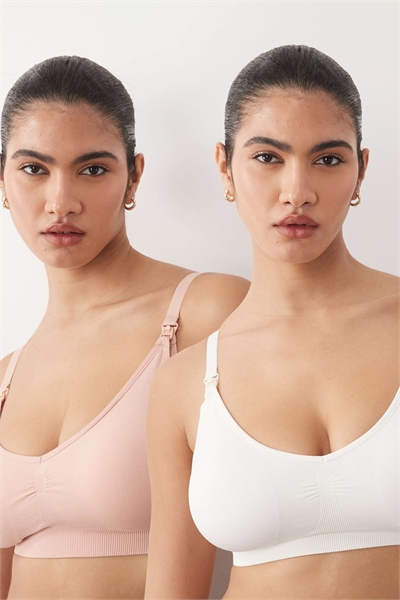 Набор из 2 бюстгальтеров для кормления от Mamalicious артикул 153079959