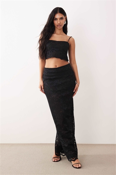 Макси-юбка из кружева co-ord артикул 155845461