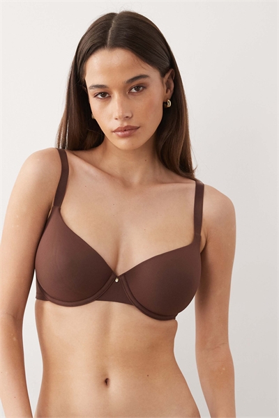 Бюстгальтер-футболка с формованной чашкой артикул 148808962