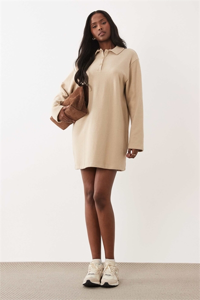 Сверхмягкое платье для регби бежевого цвета артикул 155128344