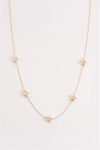 Короткое колье с объемным рисунком в виде звезды артикул 155174214