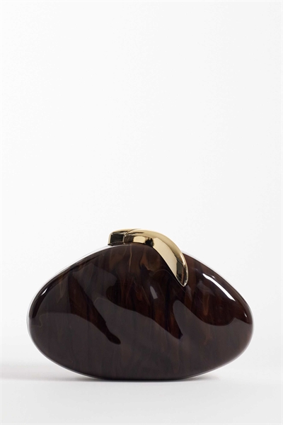 Сумочка-клатч с жестким корпусом артикул 155536272