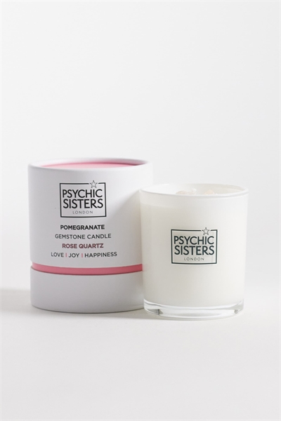 X Эксклюзивная свеча ASOS с драгоценным камнем розового кварца, 130 г артикул 155469554