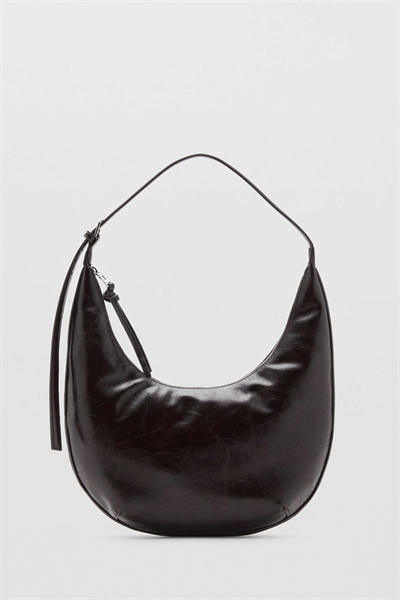 Сумка через плечо в форме полумесяца артикул 154312094
