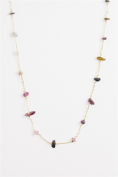 ASOS DESIGN Curve: изящное колье с розовыми вкраплениями артикул 155231264