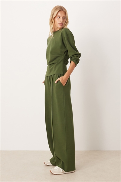 Брюки с широкими брючинами и застежкой-молнией co-ord артикул 151479586