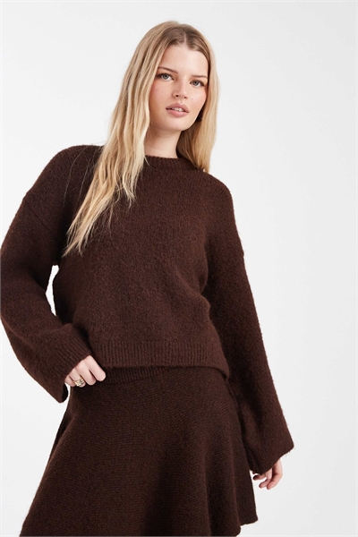 Свитер с широкими рукавами из шерсти co-ord артикул 153881909