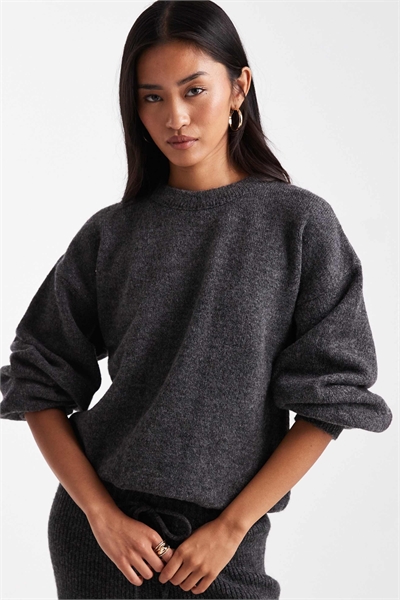 Свитер-блузон с завязками по низу co-ord артикул 151701976