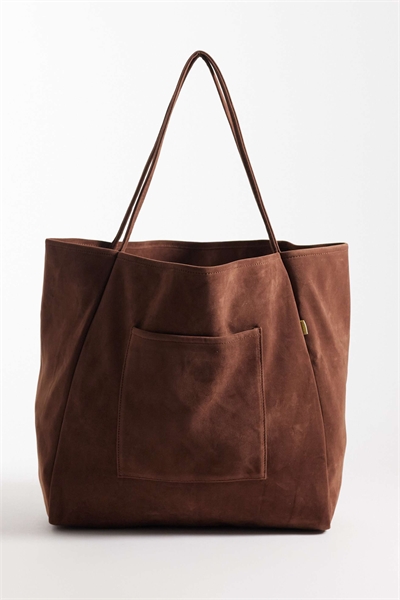 Сумка-тоут из искусственной замши артикул 154135011