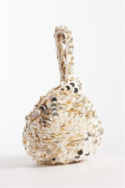 Сумка с ручкой-петлей и пайетками артикул 152429967