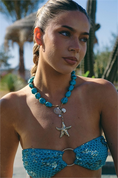 X Liv Silverman: колье с подвеской в виде морской звезды из бисера артикул 153757097