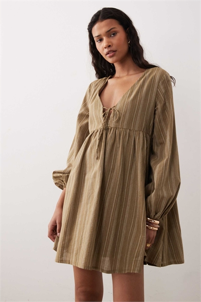 Платье-бабдолл с длинными рукавами Ella артикул 152864988