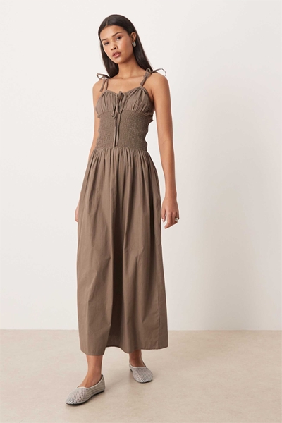 Пляжное платье макси с рюшами от Esmee артикул 152349061