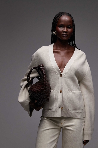 Кардиган с затянутой талией артикул 154889257