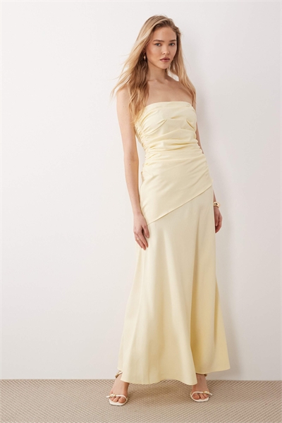 Kiva: макси-платье с рюшами и повязкой на талии, б/у артикул 154034029