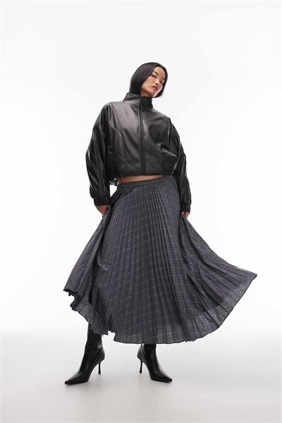 Юбка-миди с плиссировкой артикул 150524192