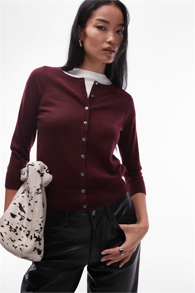 Кардиган из мериносовой шерсти артикул 151304605