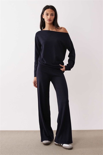 Прямые брюки Centollo из трикотажа co-ord артикул 155145192