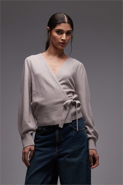 Кардиган-накидка из чистой шерсти артикул 153891724