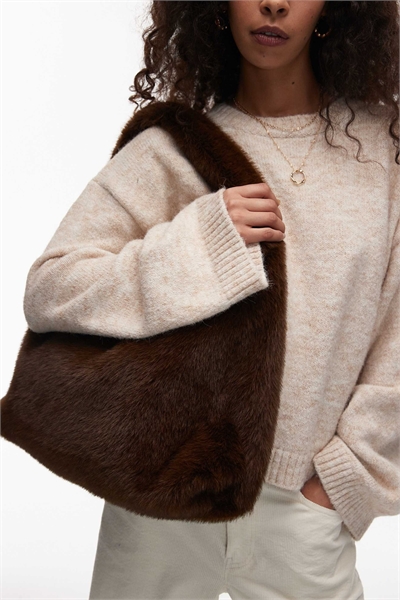 Сумка через плечо из искусственного меха артикул 151930398