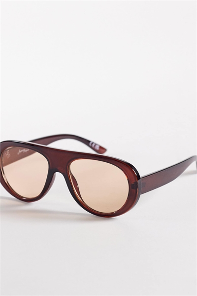 Очки с плоской верхней частью и круглыми стеклами артикул 153052947