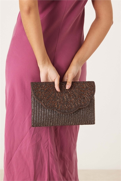 Клатч с бисером артикул 149078162