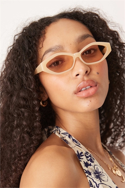 Тонкие шестиугольные солнцезащитные очки артикул 139306537