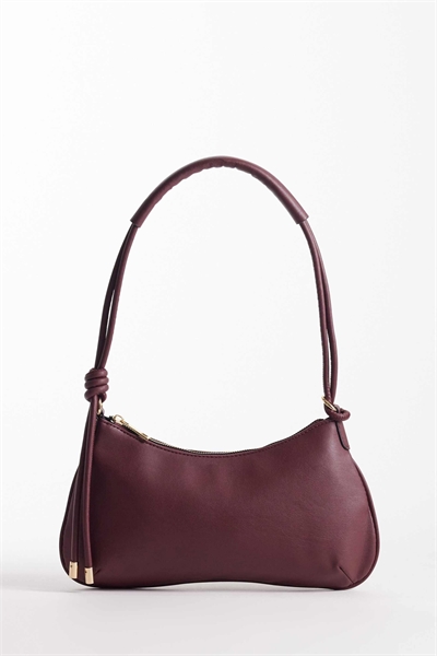 Сумка через плечо с узелком и тонким ремешком артикул 152196138