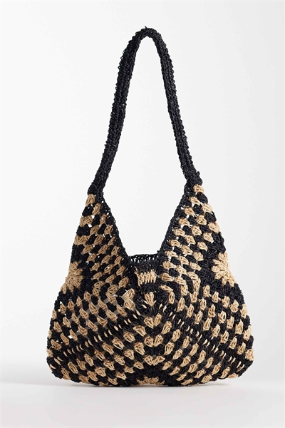 Сумка-тоут из соломы и рафии артикул 153910182