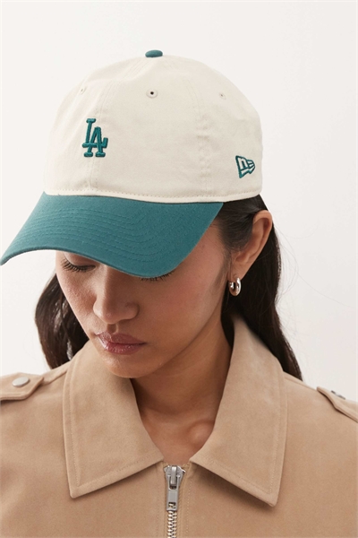 Женская мини-кепка LA Dodgers 9twenty с логотипом и козырьком контрастного цвета артикул 154895090