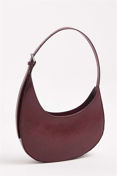 Асимметричная сумка через плечо с вырезом и пряжкой артикул 149553461