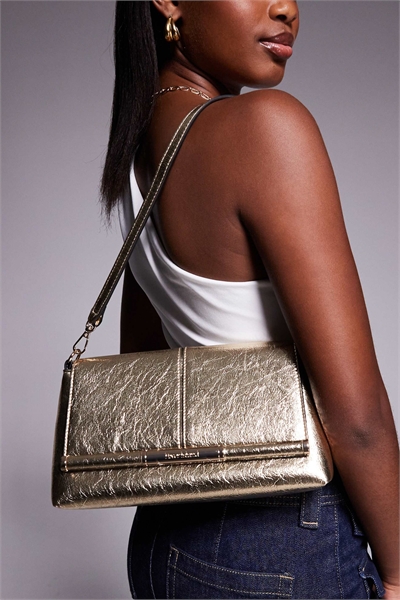 Клатч с ремешком через плечо артикул 150972177