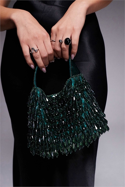 Клатч с капельчатым узором артикул 149922624