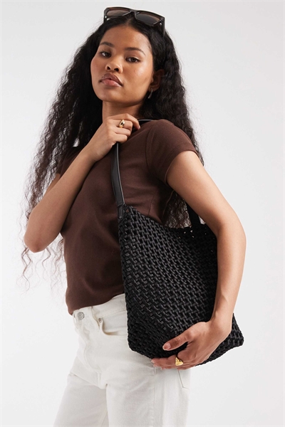 Большая тканая сумка артикул 151096042