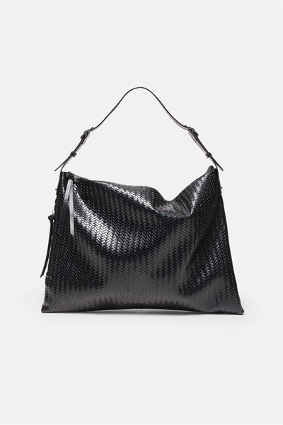 Мягкая сумка через плечо с молниями артикул 155775290